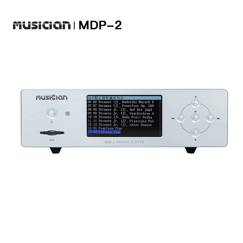 Musician MDP-2   ÷̾, SD ī, U ũ, USB  ÷̾, 4.3 ġ LCD ũ ÷̾, MP3, WAV, FLACAPE, DSD   10W